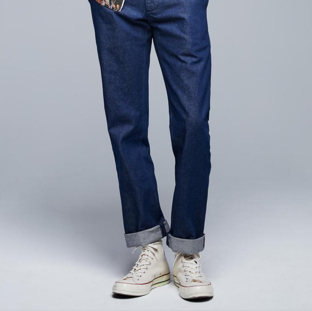 Selvedge Denim Chino in Indigo